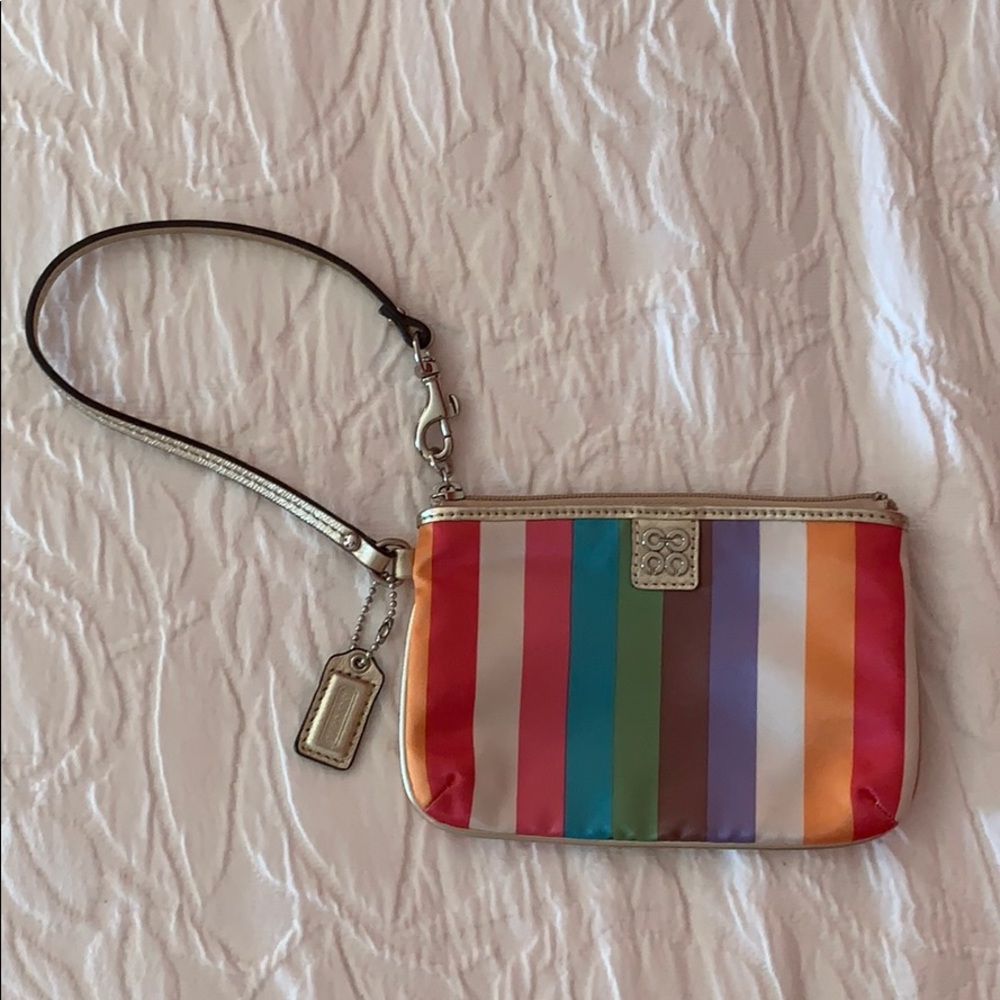 Small Coach Wristlet
